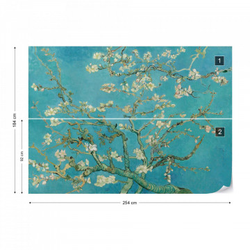 Van Gogh Blossoms in Turquoise - Img 11