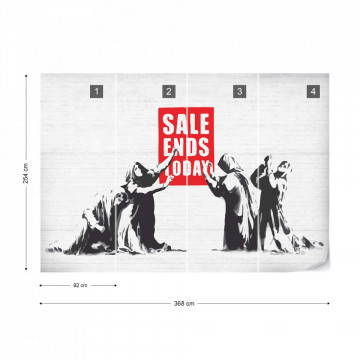 Banksy Graffiti Photo Wallpaper Wall Mural - Img 9