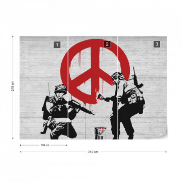 Banksy Graffiti Photo Wallpaper Wall Mural - Img 12
