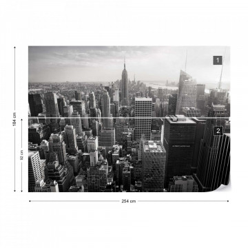 Empire State Building – Vedere de Ansamblu, Alb-Negru - Img 5