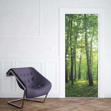 Forest Trees Green Nature Photo Wallpaper Wall Mural - Img 18