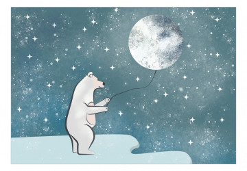 Fototapet - Balon cu lună - Img 2