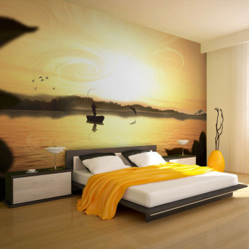 Fototapet - Blissful fishing - Img 1