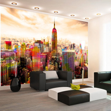 Fototapet - Colors of New York City III - Img 1