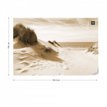Fototapet - Fereastră spre Mare – Sepia - Img 13