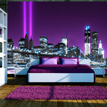 Fototapet - Luminous manhattan - Img 1