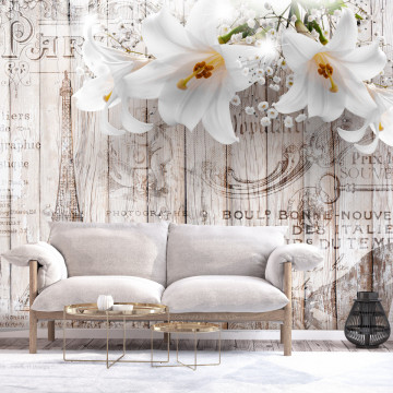 Fototapet - Parisian Lilies - Img 1