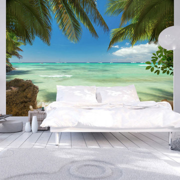 Fototapet - Relaxing on the beach - Img 1
