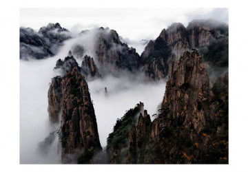 Fototapet - Sea of clouds in Huangshan Mountain, China - Img 2