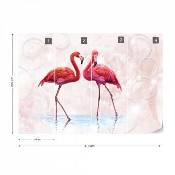 Fototapet Tropical Flamingo - Img 18