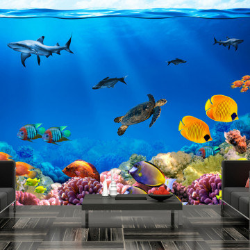 Fototapet - Underwater kingdom - Img 1