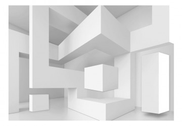 Fototapet - White geometry - Img 2