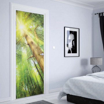 Sunshine Trees In The Forest Photo Wallpaper Wall Mural - Img 15