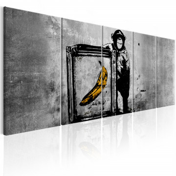 Tablou - Banksy: Monkey with Frame - Img 1