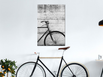 Tablou - Bicycle And Concrete (1 Part) Vertical - Img 2