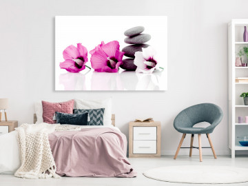 Tablou - Calm Mallow (1 Part) Wide Pink - Img 2
