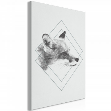 Tablou - Clever Fox (1 Part) Vertical - Img 1