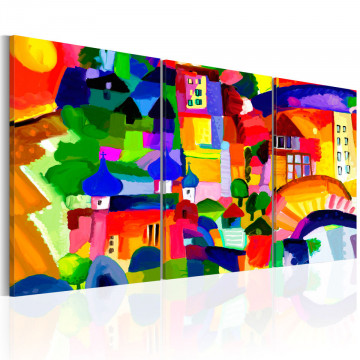 Tablou - Colourful Town - Img 1