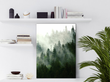 Tablou - Coniferous Forest (1 Part) Vertical - Img 2