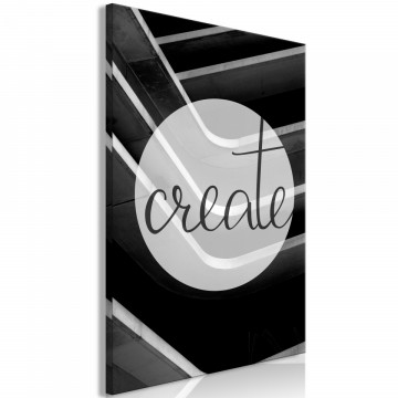 Tablou - Create (1 Part) Vertical - Img 1