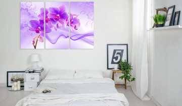 Tablou - Ethereal orchid - violet - Img 4