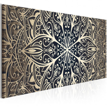 Tablou - Feathers (1 Part) Brown Narrow - Img 1
