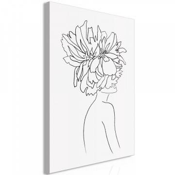 Tablou - Floral Argument (1 Part) Vertical - Img 1