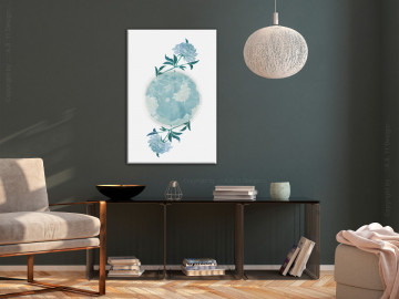 Tablou - Floral Planet (1 Part) Vertical - Img 1