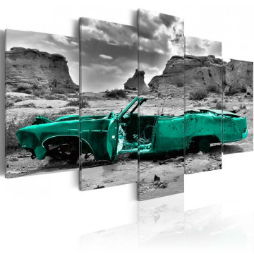 Tablou - Green car - Img 1