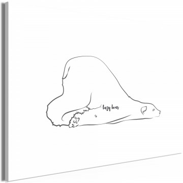 Tablou - Lazy Bear (1 Part) Wide - Img 2