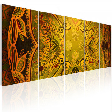 Tablou - Mandala: Flowery Wings - Img 1