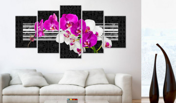 Tablou - Modest orchids - Img 4