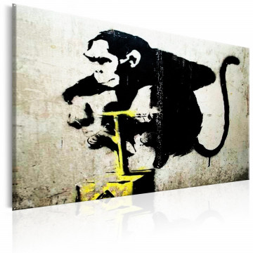 Tablou - Monkey Detonator by Banksy - Img 1