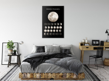 Tablou - Moon Phases (1 Part) Vertical - Img 1