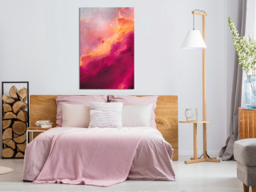 Tablou - Pink Nebula (1 Part) Vertical - Img 2