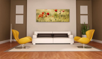 Tablou - Spring poppies meadow - Img 4