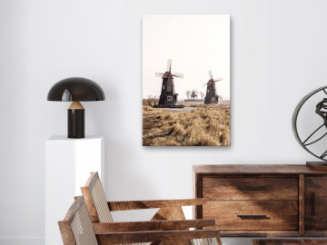 Tablou - Wooden Windmill (1 Part) Vertical - Img 1