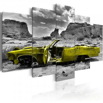 Tablou - Yellow car - Img 1