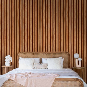 Tapet - Honey Oak Slats - Img 3