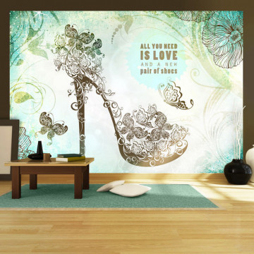 Fototapet - All you need is ... a new pair of shoes - Img 1
