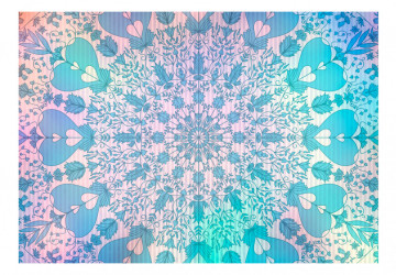 Fototapet autoadeziv - Girly Mandala (Blue) - Img 2