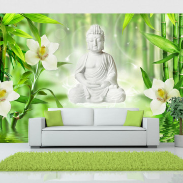 Fototapet - Buddha and nature - Img 1
