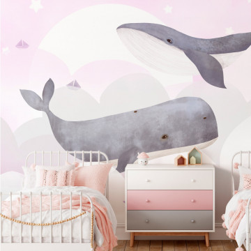 Fototapet - Dream Of Whales - Second Variant - Img 1
