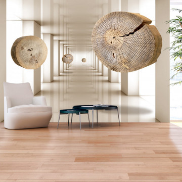 Fototapet - Futuristic Forest - Img 1