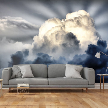 Fototapet - Rays in the sky - Img 1