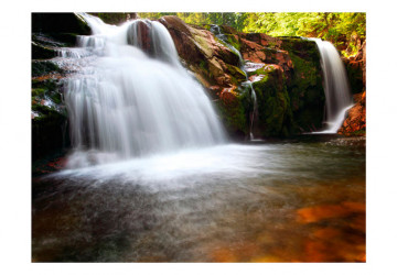 Fototapet - Small Elbe waterfall - Img 2
