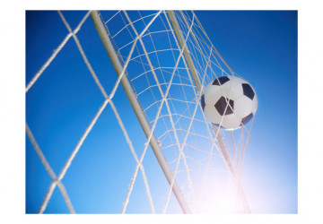 Fototapet - The ball is round and there are two goalposts - Img 2