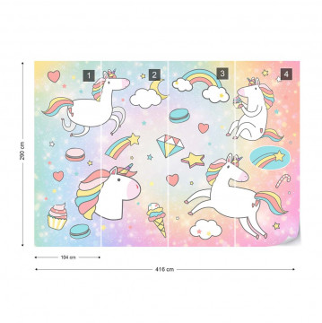 Fototapet - Unicorn Dreams 3