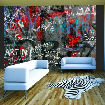 Fototapet - Urban graffiti - Img 1