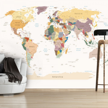 Fototapet - World Map - Img 1